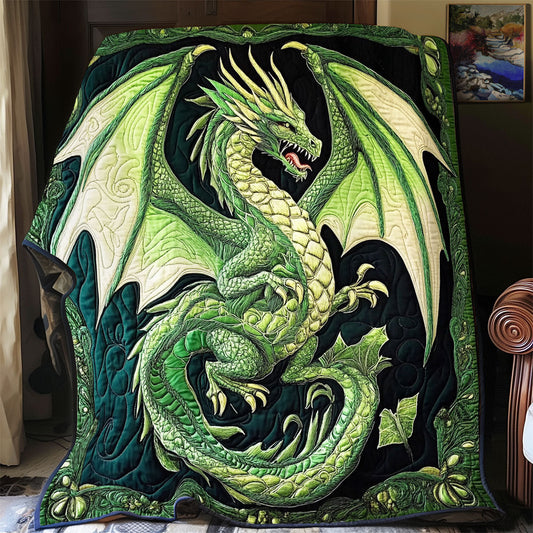 Celtic Dragon WX1801010CL Quilt Blanket