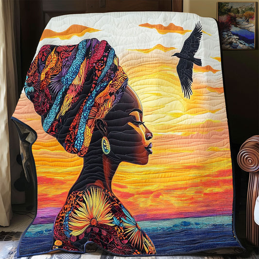 Africa Woman WX0502004CL Quilt Blanket
