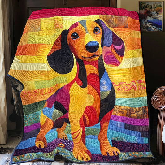 Dachshund YR2612032CL Quilt Blanket