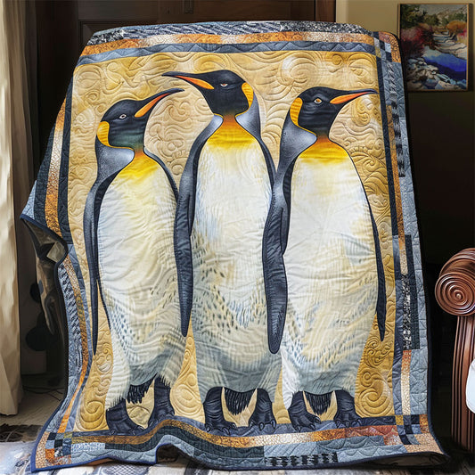 Three Penguin WY0801069CL Quilt Blanket