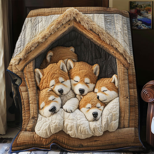 Cozy Doghouse CP1606027CL Quilt Blanket