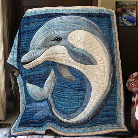 Dolphin WX0901027CL Quilt Blanket