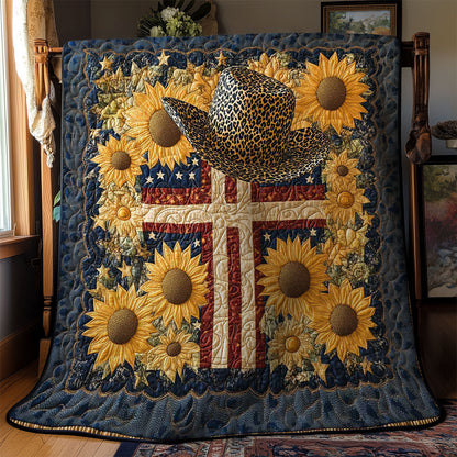 Cowboy Cross WN3112002CL Quilt Blanket
