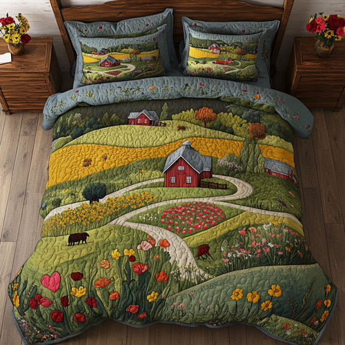 Highland Village WY1802049CL Quilted Bedding Set