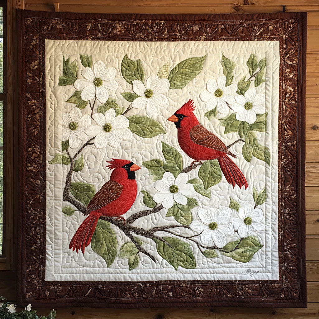 Cardinal Flower CW0207012CL Quilt Blanket