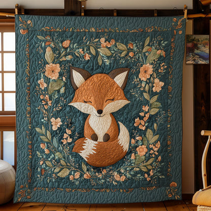 Adorable Fox WY2702036CL Quilt Blanket