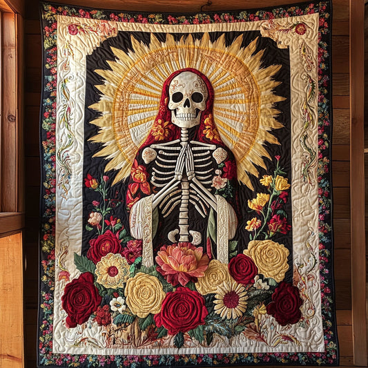 Floral Bless CP2305030CL Quilt Blanket