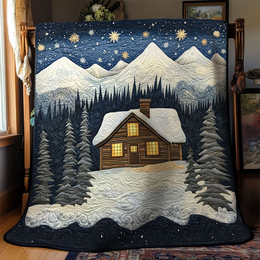 Snow House WY1302044CL Quilt Blanket