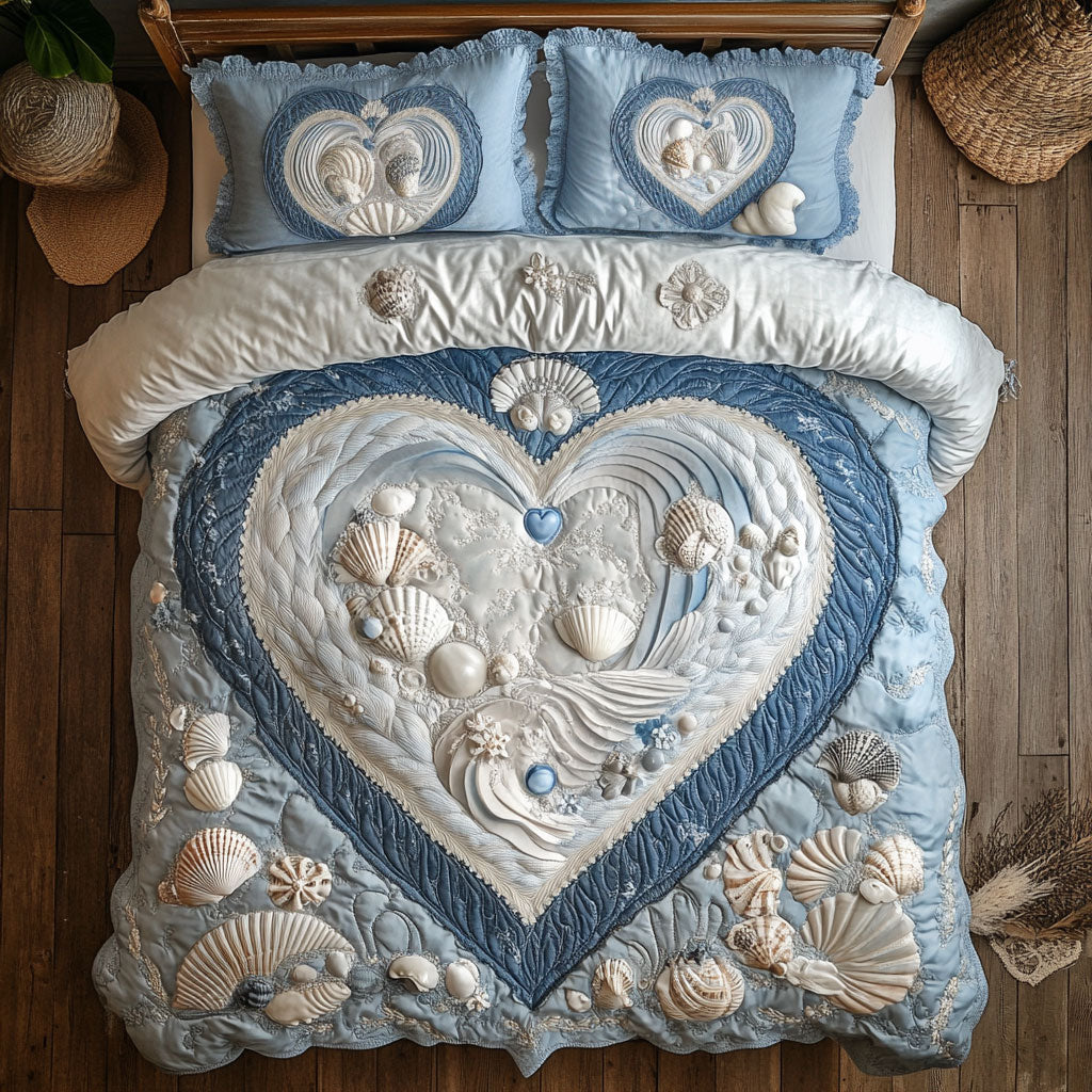 Ocean Heart WY2301032CL Duvet Cover Set