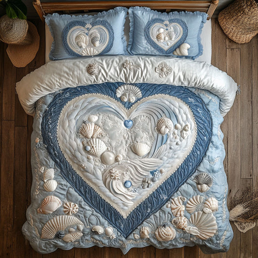 Ocean Heart WY2301032CL Duvet Cover Set