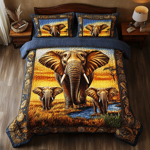 Elephant African Savanna WT1403060CL Duvet Cover Set