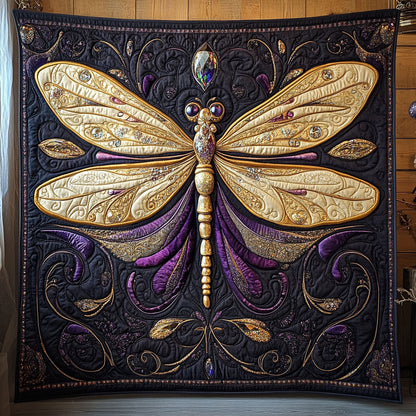 Dragonfly Dream CW3004093CL Quilt Blanket