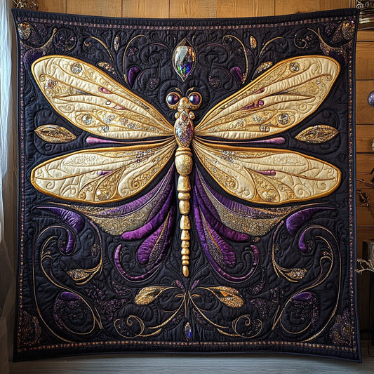 Dragonfly Dream CW3004093CL Quilt Blanket