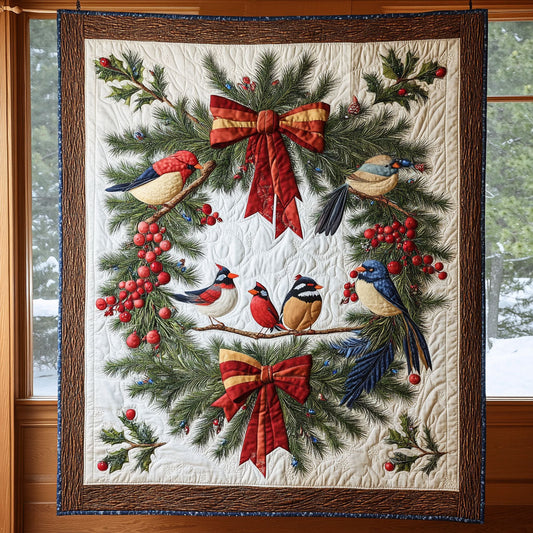 Feathered Cheer CP1208019CL Quilt Blanket