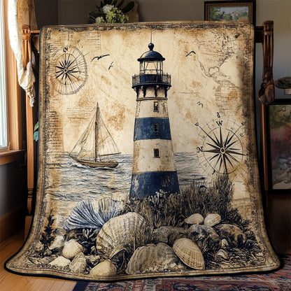 Sailor’s Lighthouse WN0502024CL Quilt Blanket