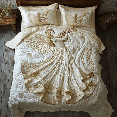 French Horn Artist WY1202030CL Quilted Bedding Set
