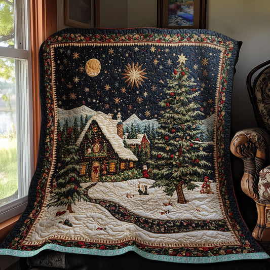 Christmas Night WX2311002CL Quilt Blanket