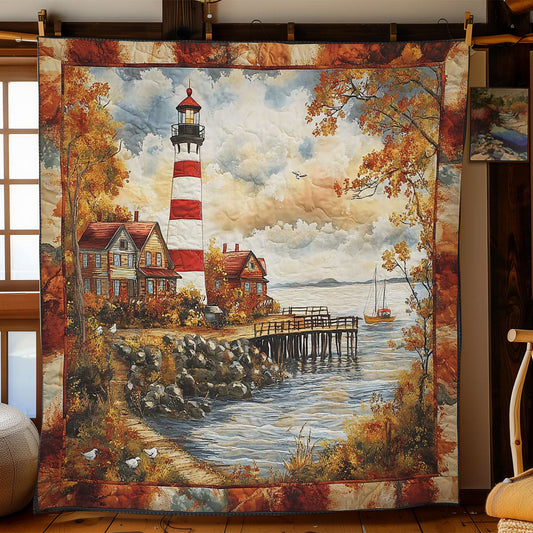 Beacon Lighthouse WN0502015CL Quilt Blanket