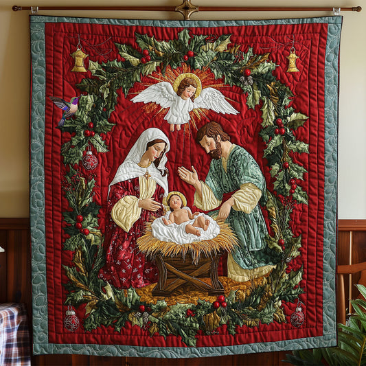 Holy Family WY1511005CL Quilt Blanket