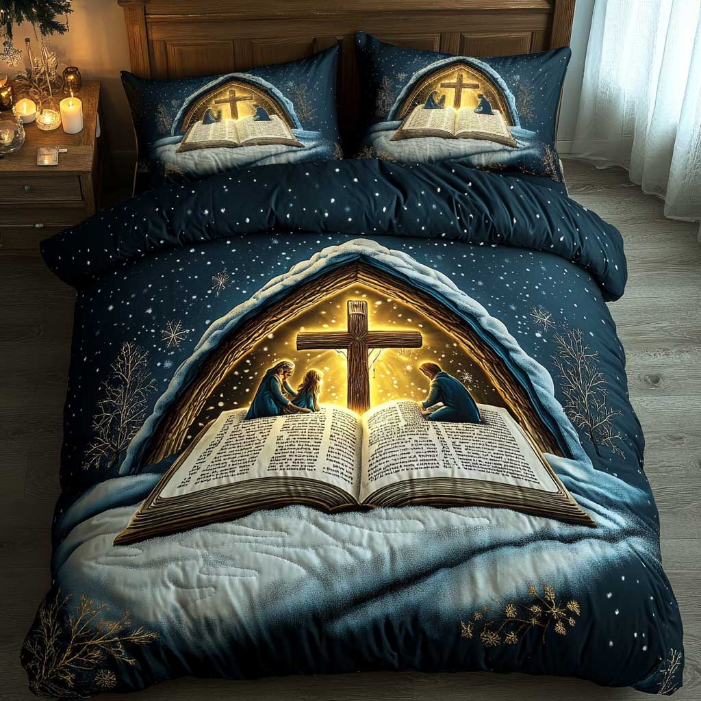 Christianity Prayer And Praise WN0603065CL Quilted Bedding Set
