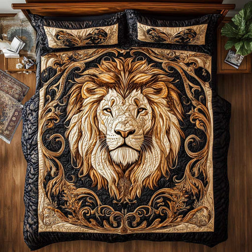 Majestic Lion King WP0302010CL Quilted Bedding Set
