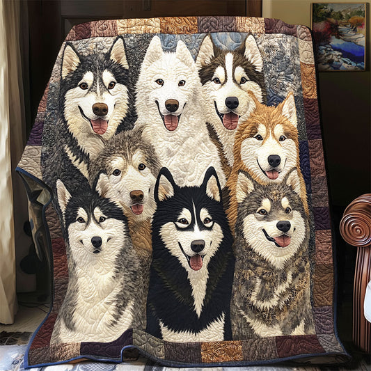 Husky Heritage YR1601008CL Quilt Blanket
