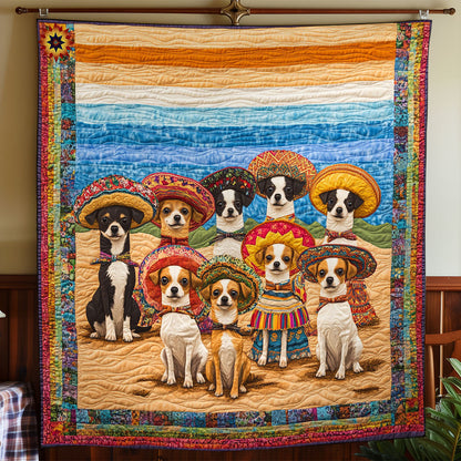 Sombrero Chihuahua WY2611003CL Quilt Blanket