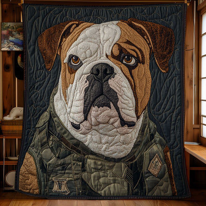 Gentleman Pug WX3112018CL Quilt Blanket