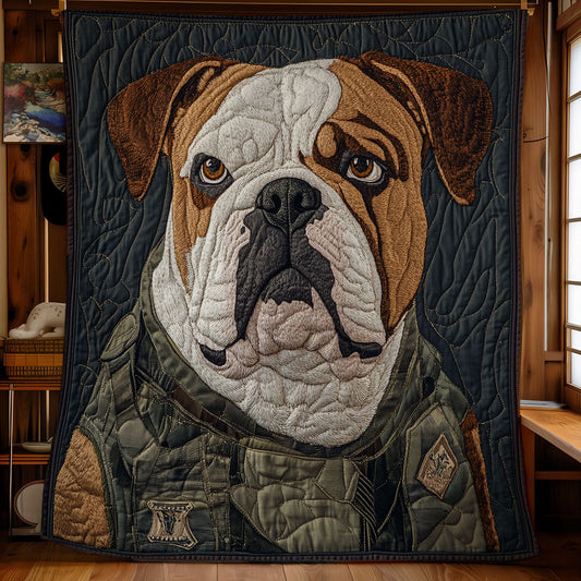 Gentleman Pug WX3112018CL Quilt Blanket