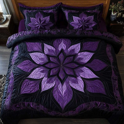 Velvet Flower WN1702035CL Quilted Bedding Set