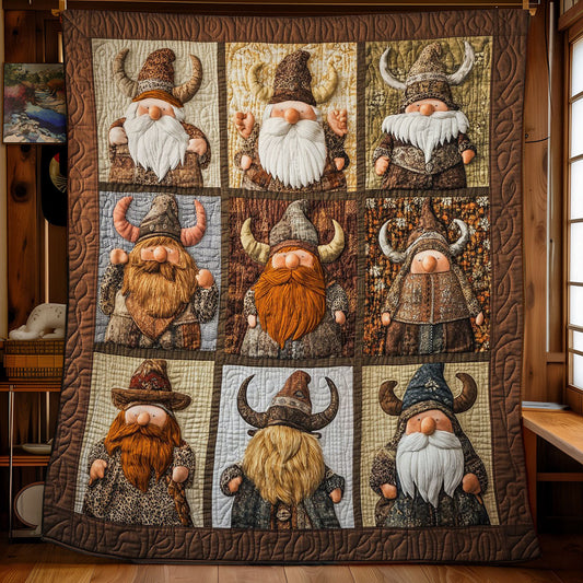 Gnome Viking WY2001001CL Quilt Blanket