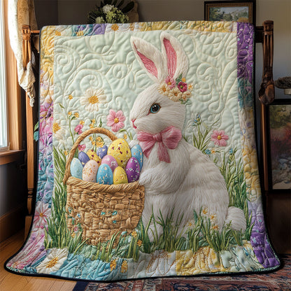 Cute Easter Bunny WY0503101CL Quilt Blanket