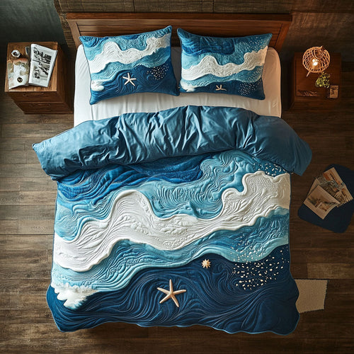 Beach WY1402006CL Quilted Bedding Set