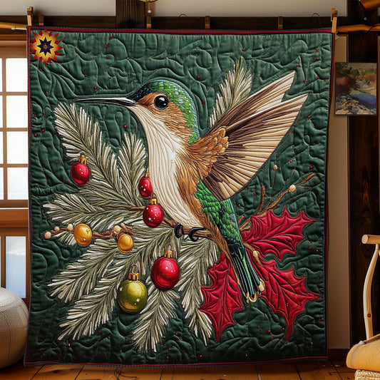 Christmas Hummingbird WY2911009CL Quilt Blanket