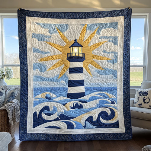 Lighthouse Serenity CW1208057CL Quilt Blanket