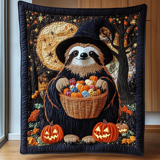 Wizard Sloth CP0409095CL Quilt Blanket