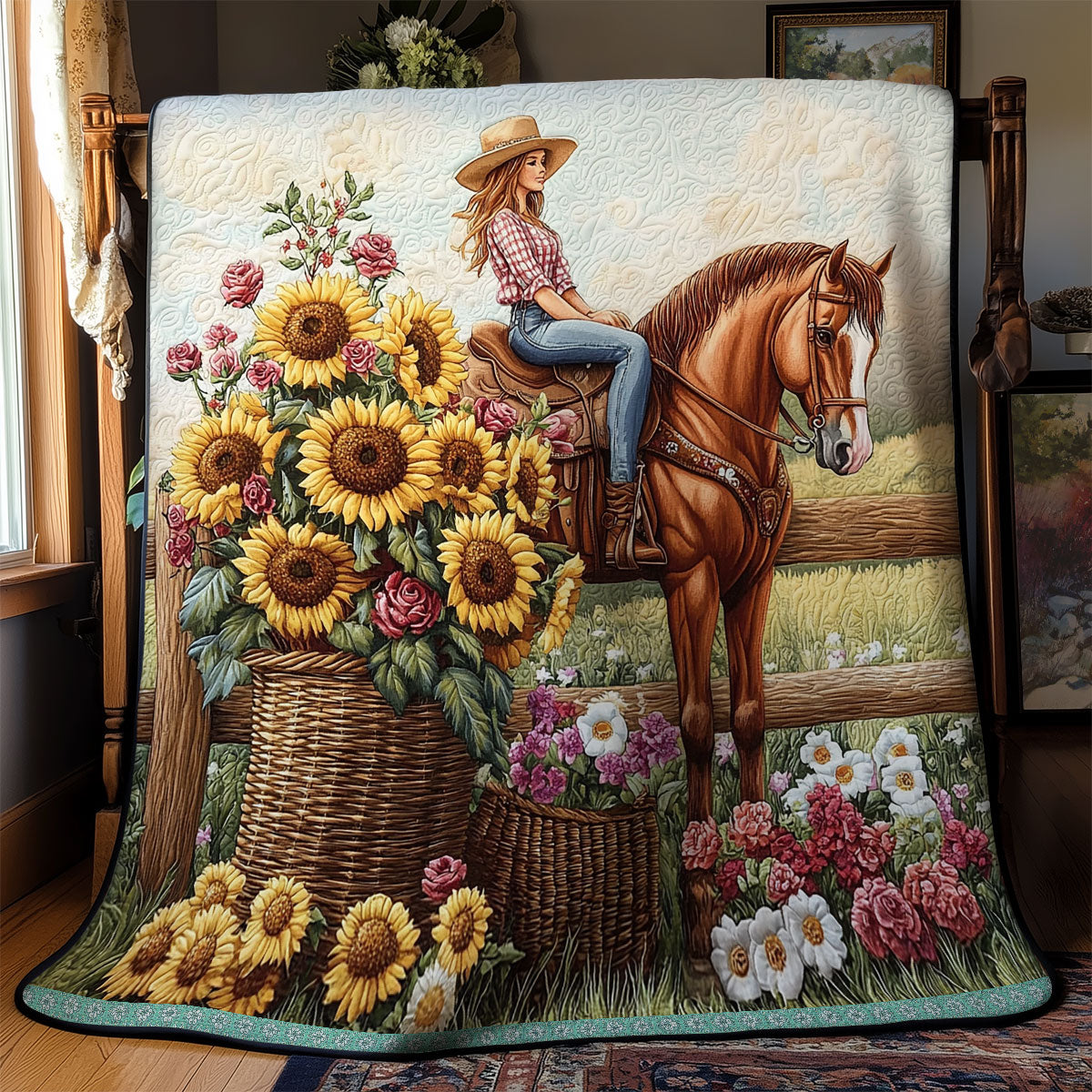 Cowboy WX1511019CL Quilt Blanket