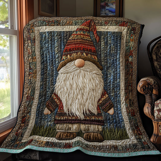 Gnome Native WX2211021CL Quilt Blanket