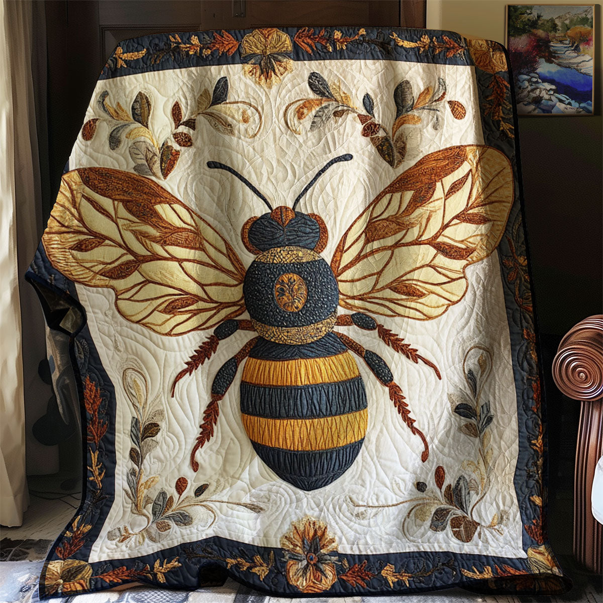Queen Bee WJ0502023CL Quilt Blanket