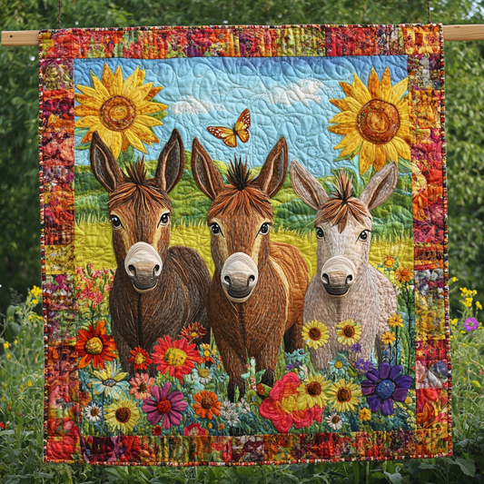 Donkey WG1301014CL Quilt Blanket