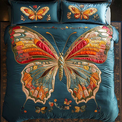 Majestic Butterfly WN1002035CL Quilted Bedding Set