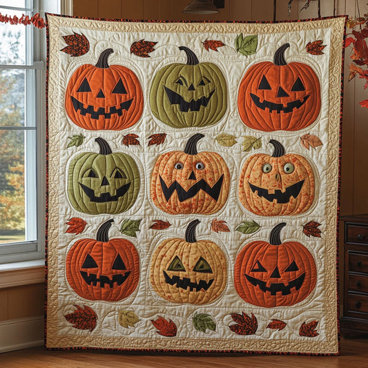 Autumn Grins CP1807071CL Quilt Blanket
