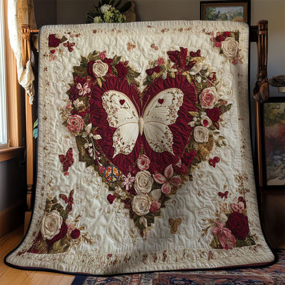 Heart Of A Butterfly WN0712033CL Quilt Blanket