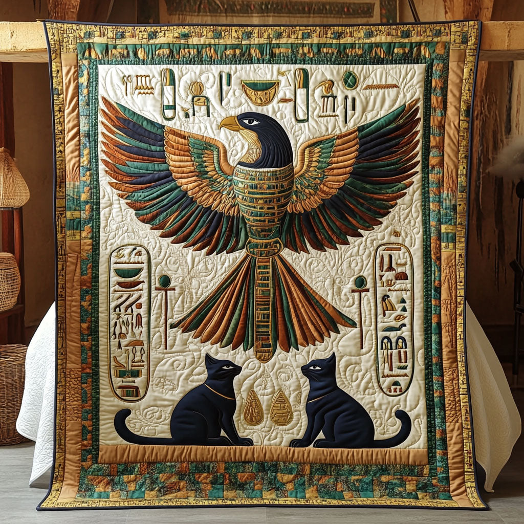 Ancient Egyptian Mythology WJ2103001CL Quilt Blanket