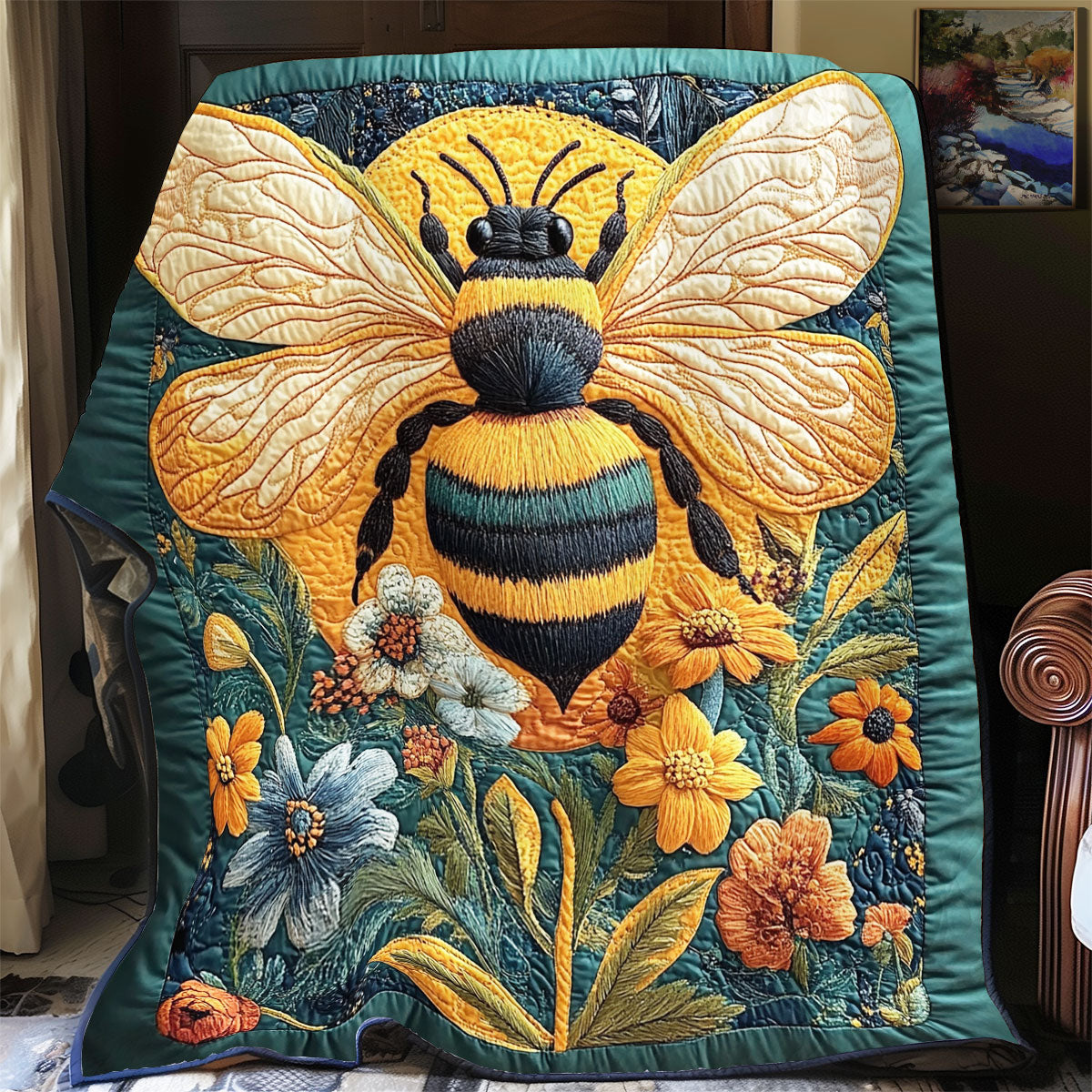 Bee WX0802001CL Quilt Blanket