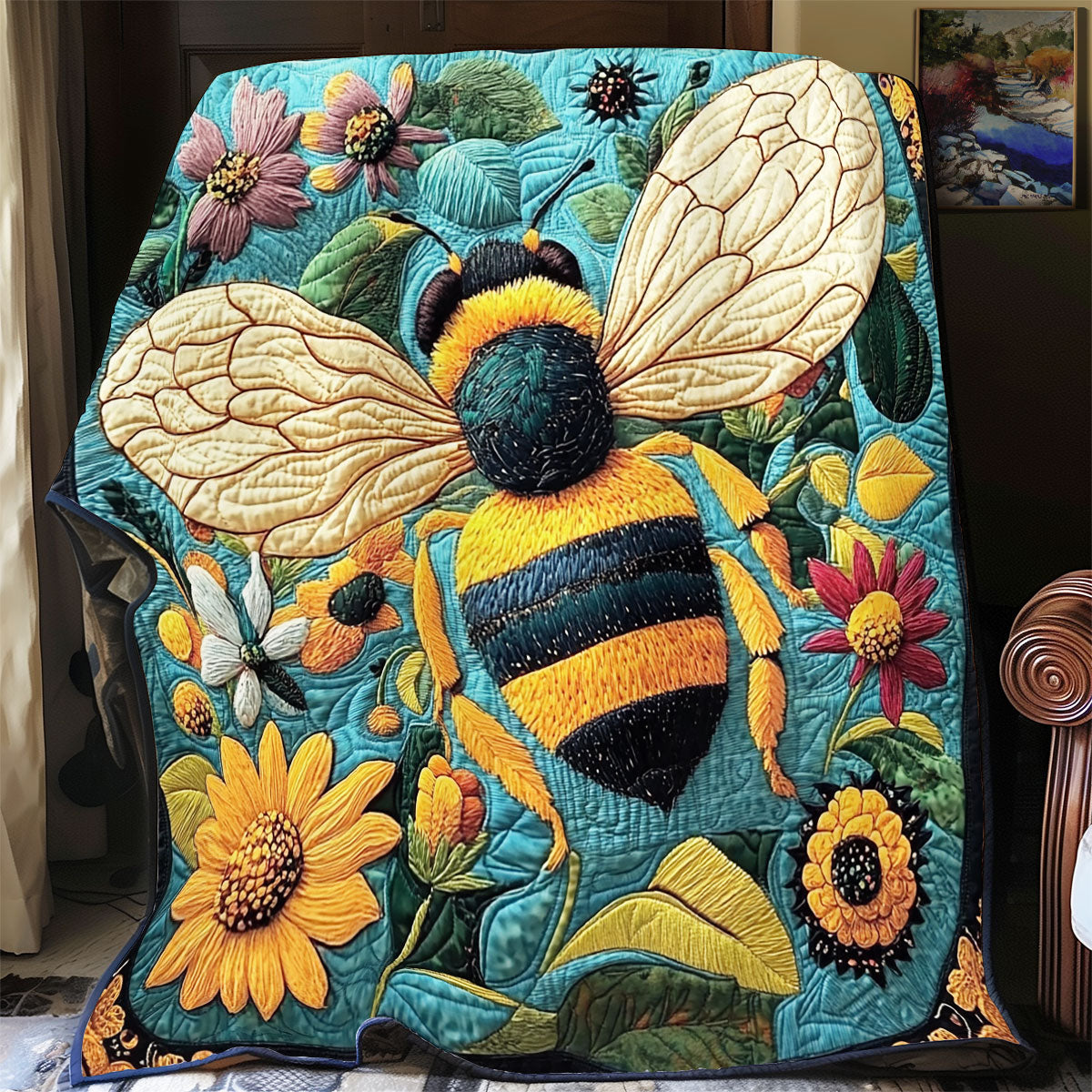 Bee WX0802003CL Quilt Blanket