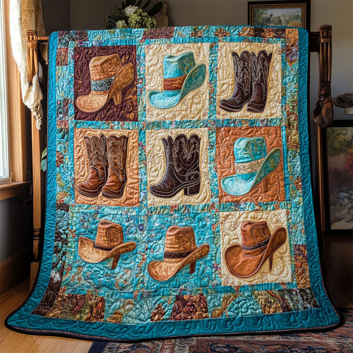 Cowboy WX0702026CL Quilt Blanket