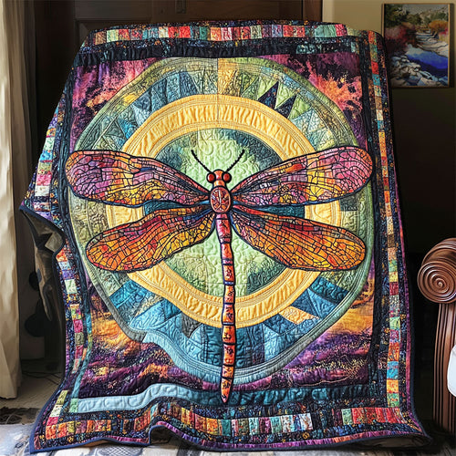 Dragonfly WX0802021CL Quilt Blanket