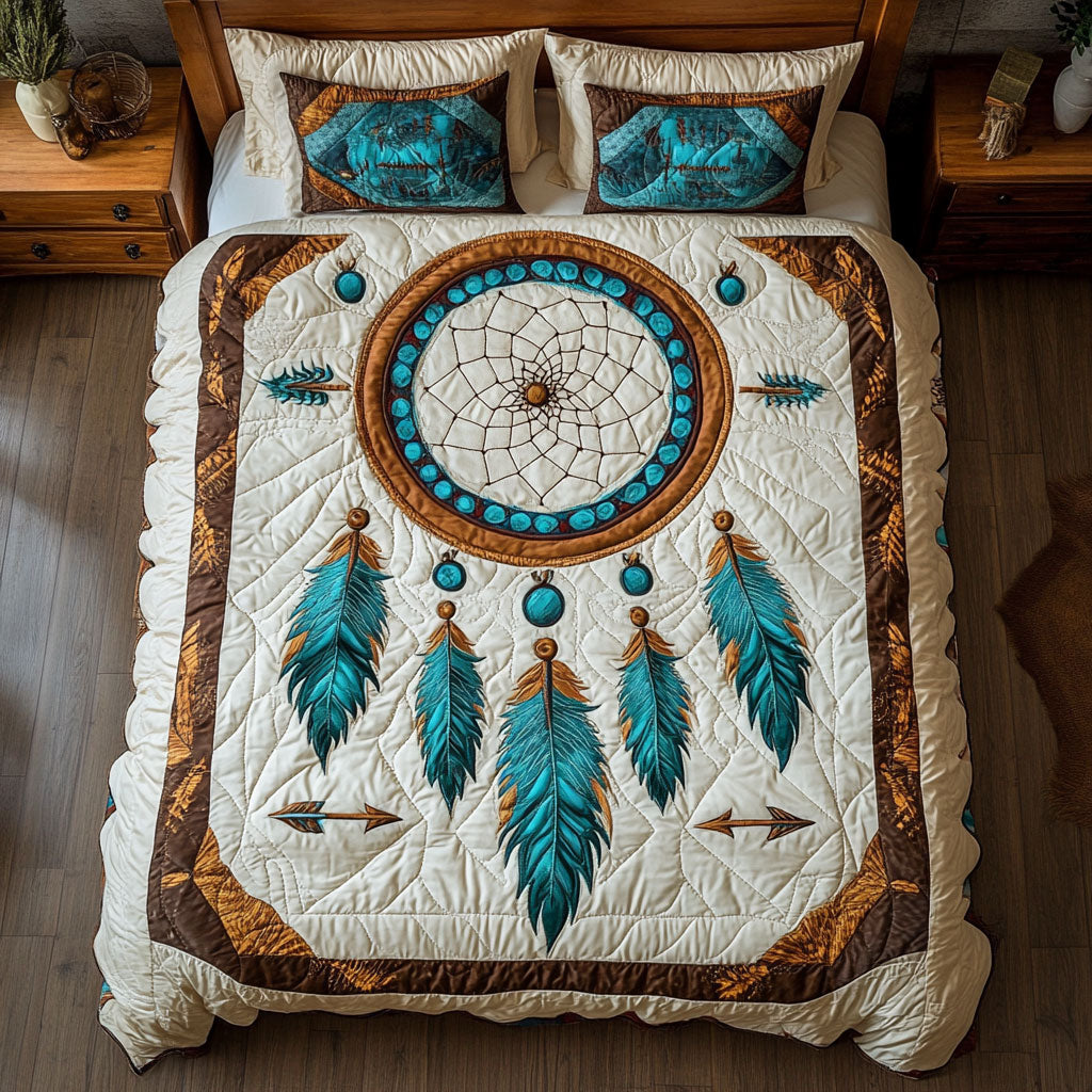 Dreamcatcher WX1302454CL Quilted Bedding Set