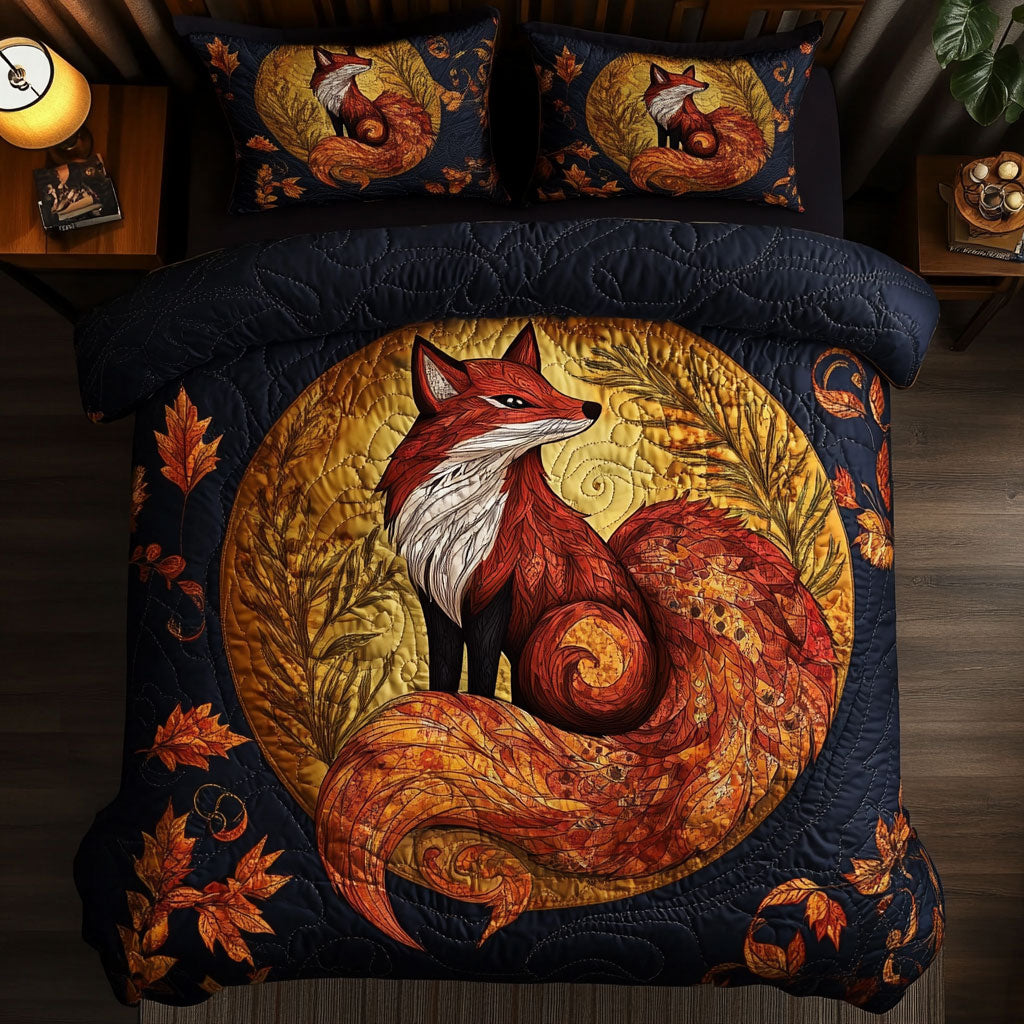 Fox Fullmoon WX2402018CL Quilted Bedding Set